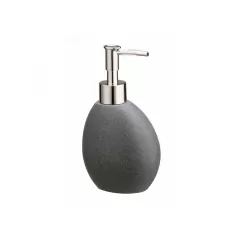 Дозатор настольный для ж/мыла полирезина Черный камень BPO-0284A