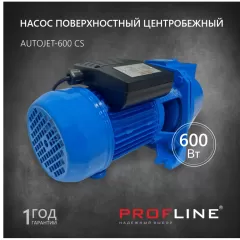 Насос поверхностный PROFLINE AUTOJET-600 CS 600 Вт, чугун