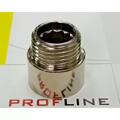 Удлинитель 1/2 х 15мм (хром) ВН PROFLINE