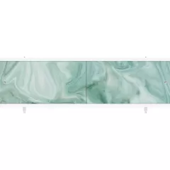Экран для ванны "Кварт" Зеленый мрамор 1,68 м