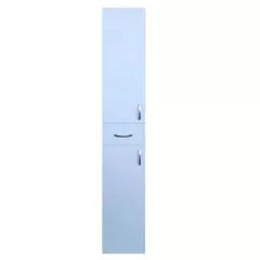 Пенал PROFLINE Классика (2 двери+1ящик) 30см цвет Белый глянец