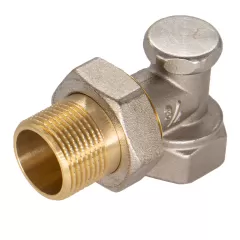 Запорный клапан для радиатора угловой 1/2" СТМ
