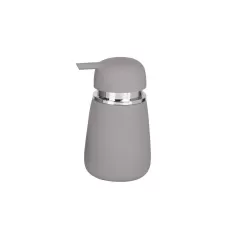 Дозатор настольный для ж/мыла керамика  Soft серый B4333A-1G